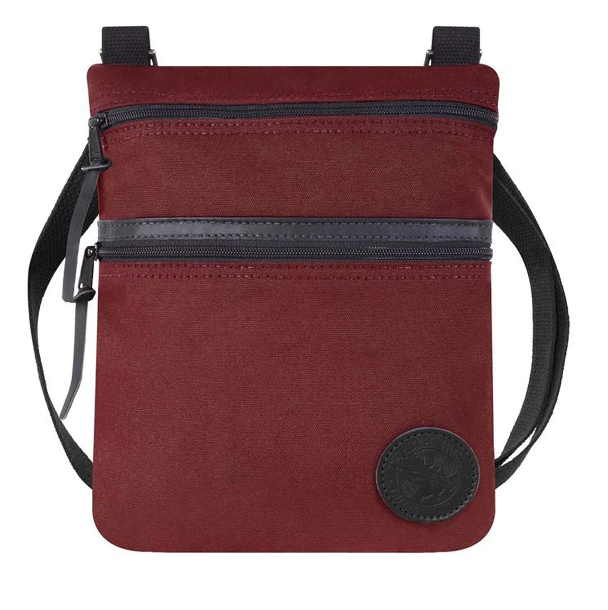 Duluth Pack Traverse Cross Body Bag – Durable Leather Messenger Bag for Men & Women – Perfect for Travel, Hiking & Everyday Use