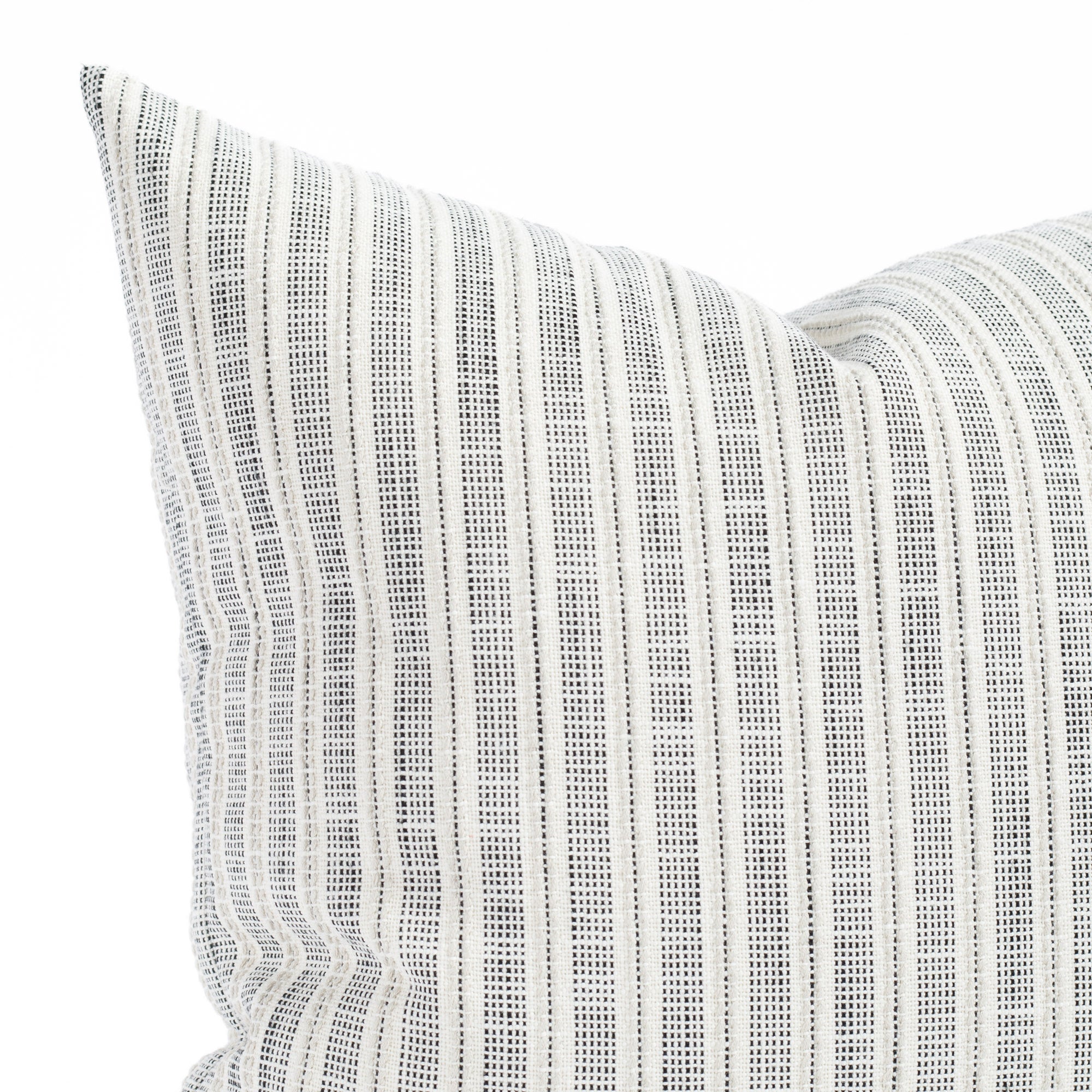 Amalfi Stripe 20x20 Outdoor Pillow Cover - Waterproof Decorative Cushion for Patio, Poolside, Garden Furniture - Domino Pattern Design