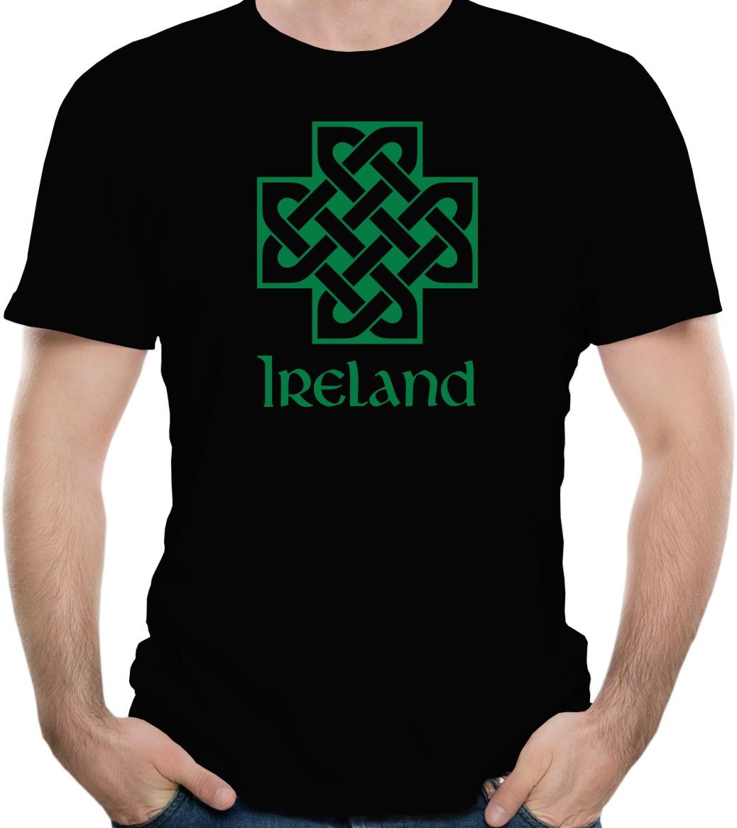 Authentic Celtic Knotwork Symbol T-Shirt for Adults | Irish Heritage & Viking Inspired Design | Perfect for St. Patrick's Day & Cultural Events