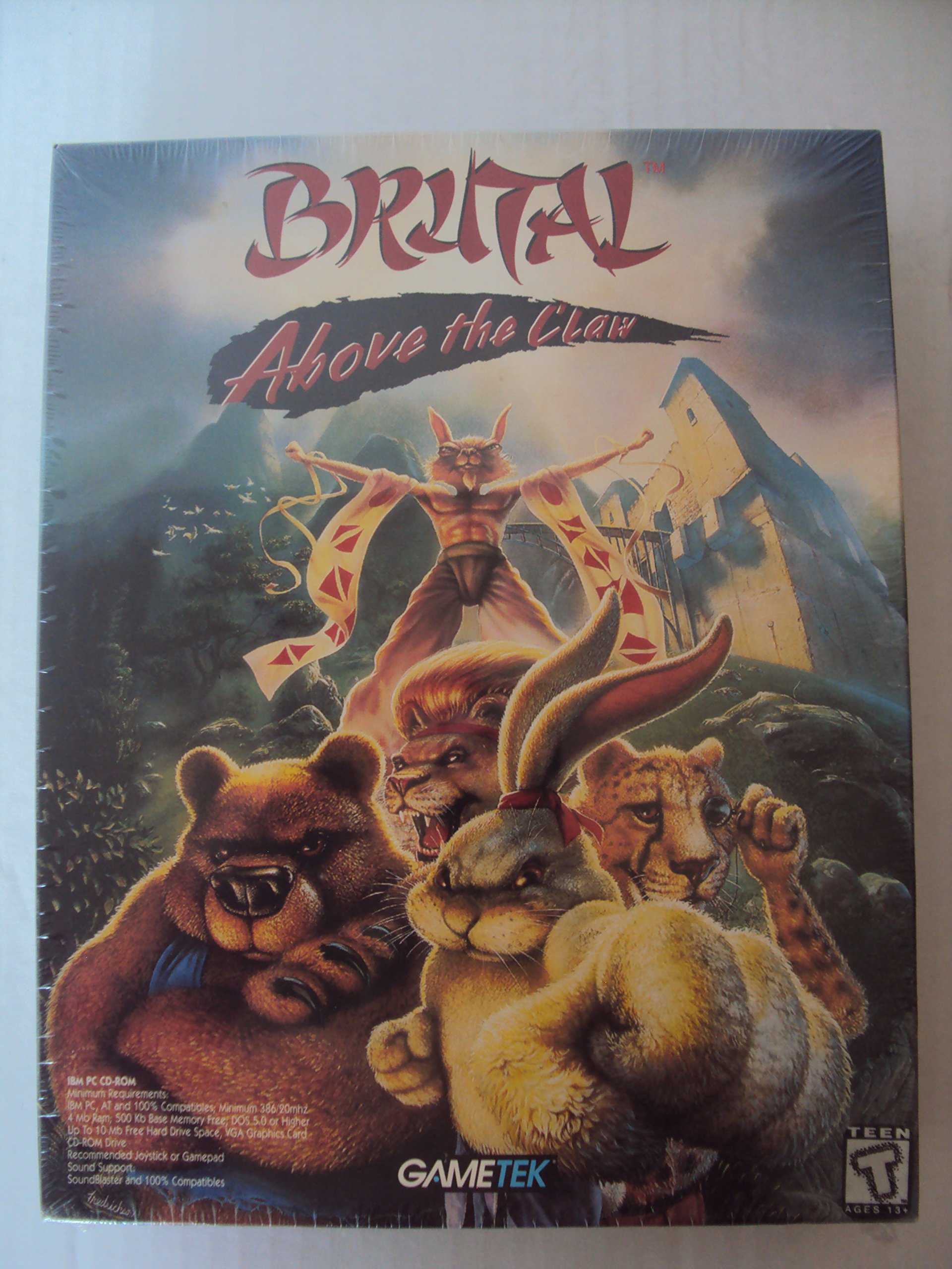 BRUTAL ABOVE THE CLAW - PC Game CD-ROM | Action-Packed Combat Adventure | Perfect for Gamers & Action Enthusiasts
