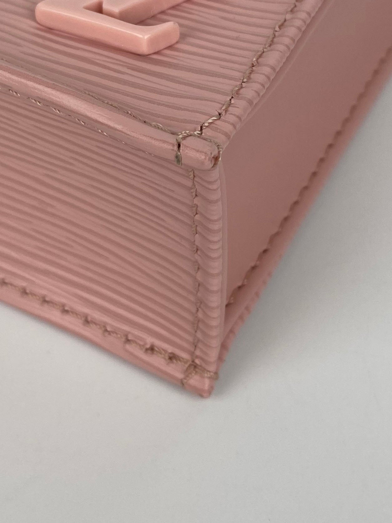Authentic Louis Vuitton Pink Petit Sac Plat Crossbody Bag - Luxury Leather Shoulder Purse for Women | Perfect for Date Night, Shopping & Travel Accessories