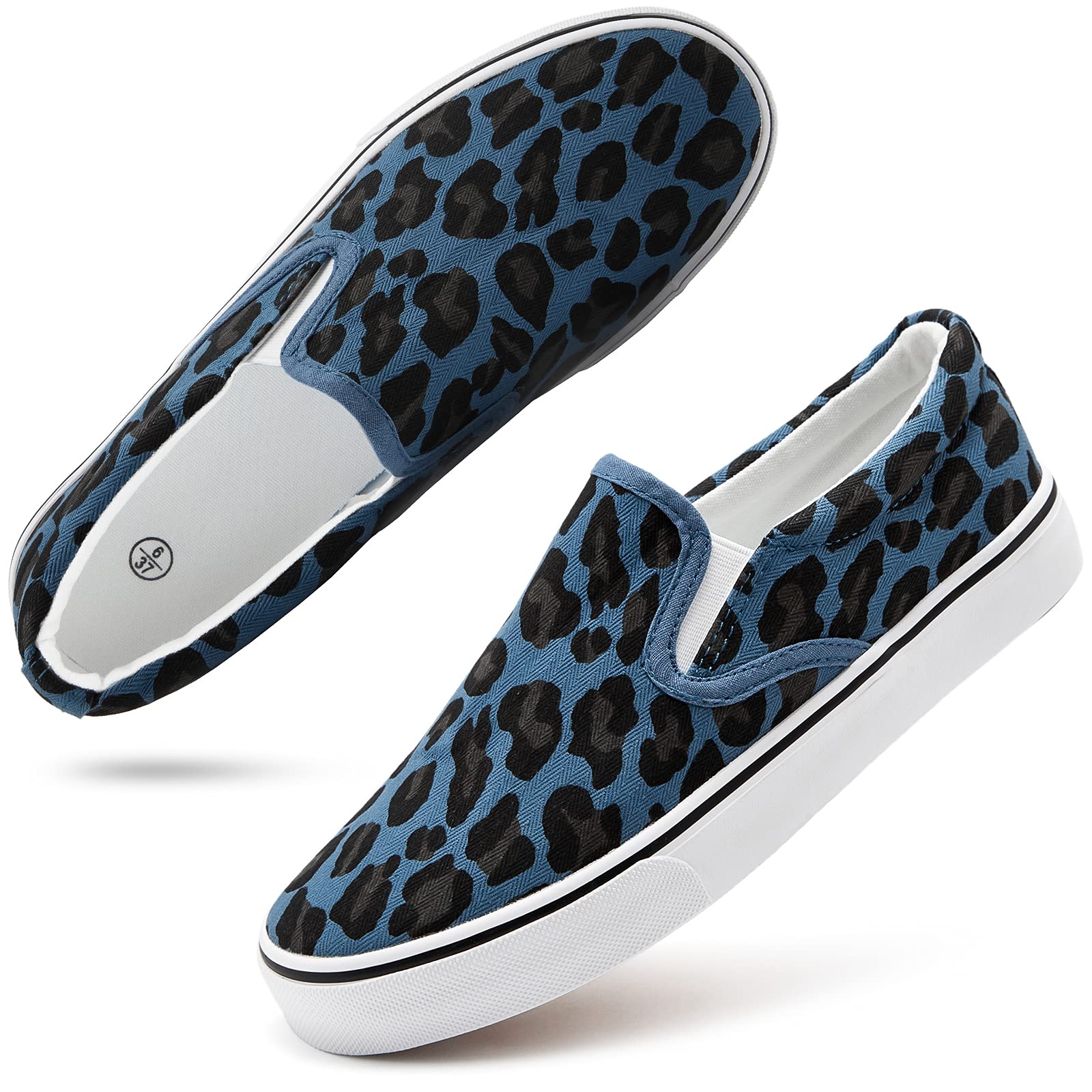 Women's Slip-On Canvas Sneakers - Comfortable Non-Slip Loafers for Casual Wear | Lightweight Walking Shoes for Travel, Work & Weekend Outings | Breathable & Supportive Design for All-Day Comfort | Perfect for Office, Shopping, Gym, Running Errands & Daily Activities | Great for Commuting, City Walks, Coffee Dates & Casual Fridays | Ideal for Work Commutes, Weekend Brunch, Airport Travel & Errand Running