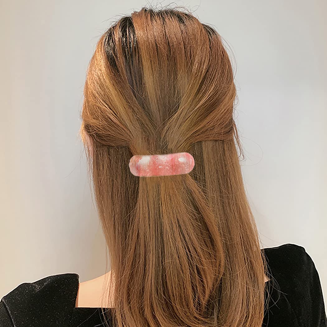 Licogel 5PCS Acrylic Spring Hair Clips for Women - Non-Slip Dainty Barrettes Hair Accessories for Wedding, Travel, Party & Birthday | Cute Hair Clips for Everyday Use, Office, School & Special Occasions