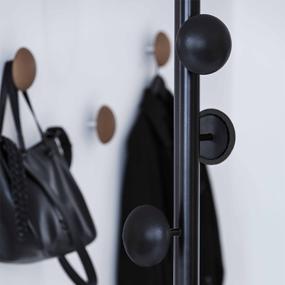 Sturdy Wall Mounted Hook Stand - Durable Hanging Organizer for Keys, Coats & Hats | Perfect for Entryway, Closet & Garage Organization