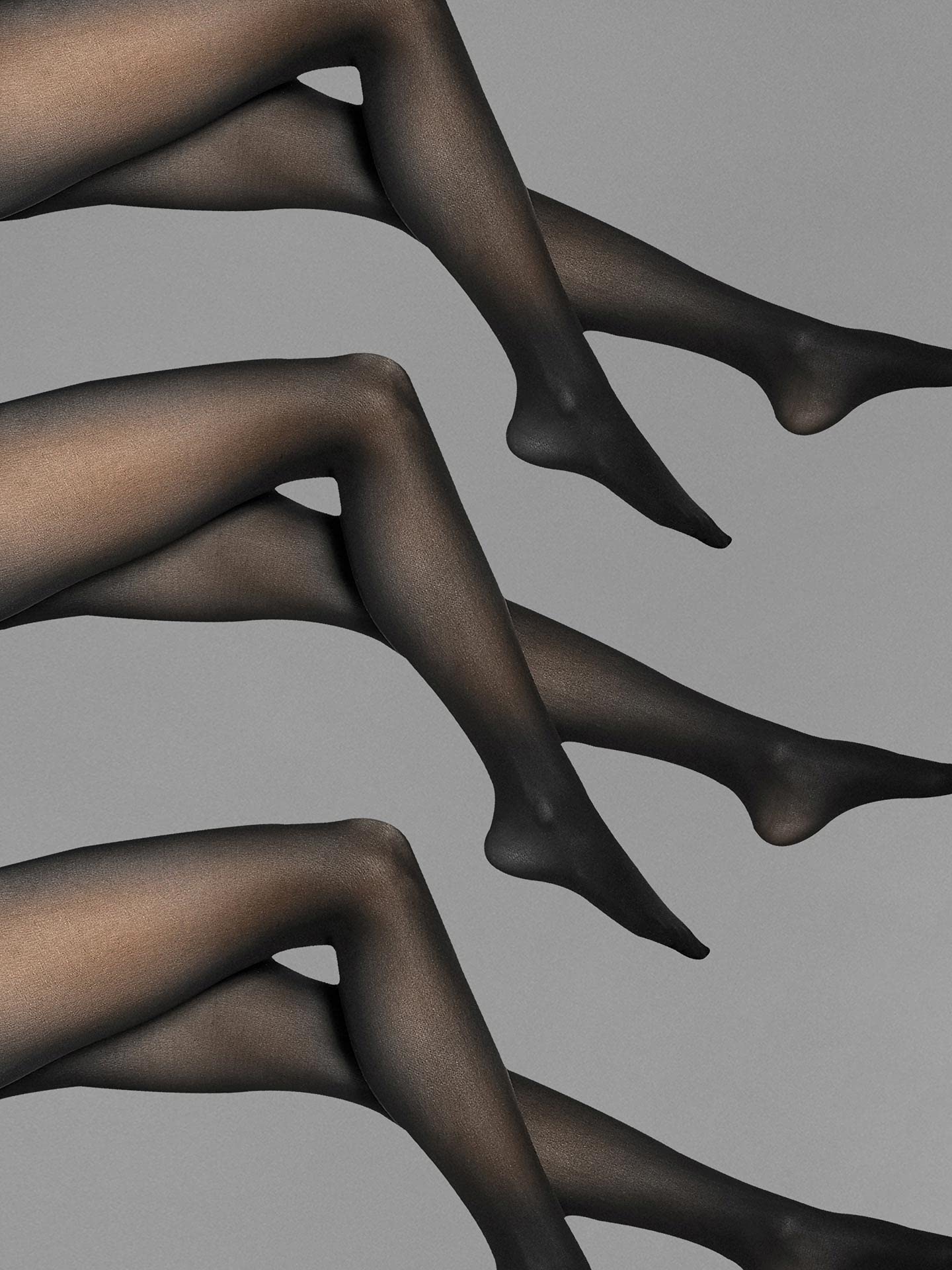 Wolford 3-Pack Black 50 Denier Tights for Women - Ultra Soft, Comfortable & Seamless Skinwear | Invisible Under Clothing | Perfect for Office, Evening Wear & Special Occasions