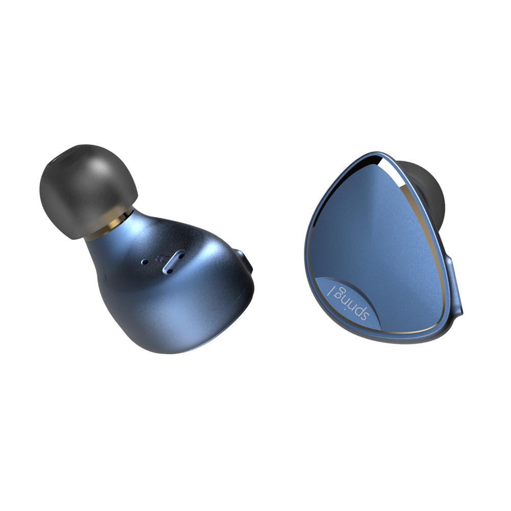 BQEYZ Spring 1 Hybrid IEM with Piezoelectric & Balanced Armature Drivers - High-Fidelity In-Ear Monitors for Audiophiles, Musicians & Studio Recording