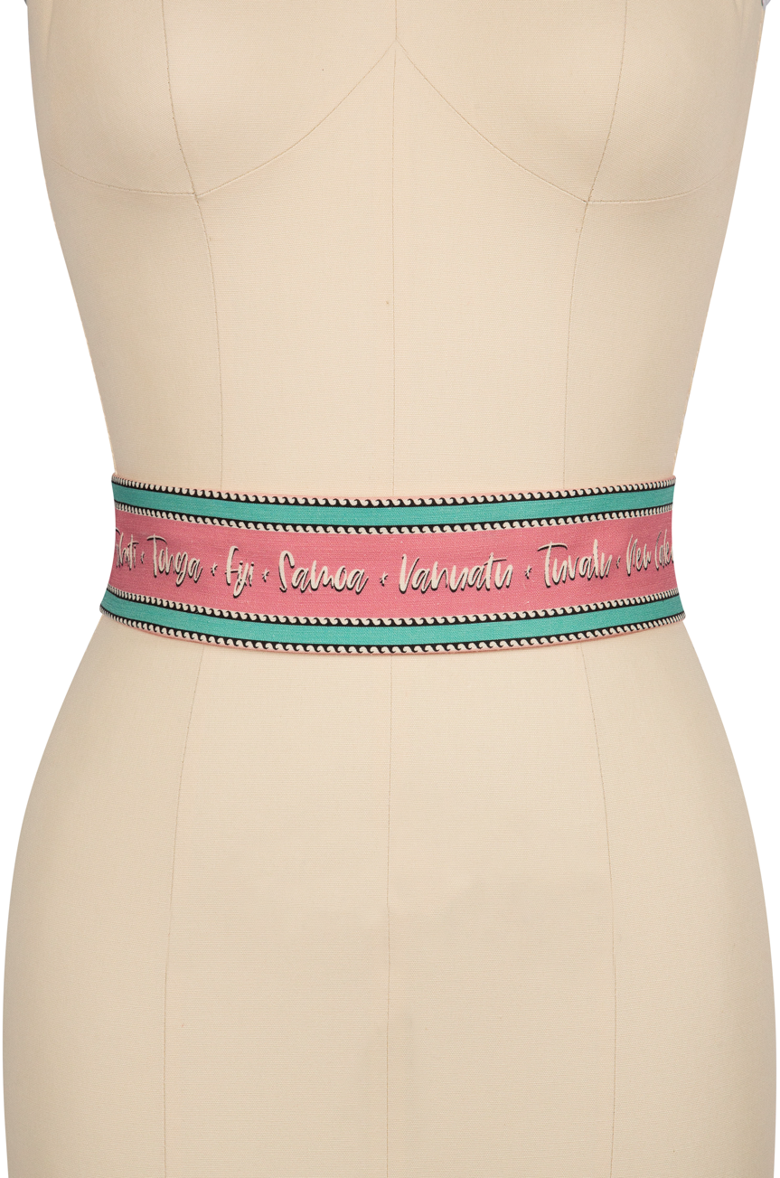South Pacific Follies Belt - Stylish Women's Fashion Accessory for Casual Outfits & Beach Wear | Perfect for Summer Vacations & Tropical Getaways