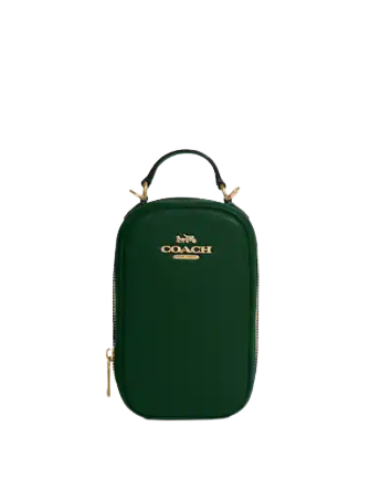 Coach Eva Phone Crossbody Bag for Women - Stylish Small Leather Shoulder Purse with Adjustable Strap, Perfect for Everyday Use, Travel & Shopping