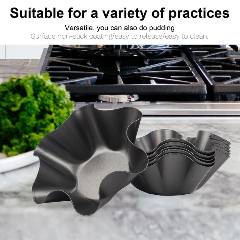 RUVINCE Nonstick Taco Bowl Maker Set - 3 Pack Large Tortilla Shell Mold for Perfect Taco Bowls & Salad Shells | Easy Home Cooking, Party Entertaining & Meal Prep Accessories