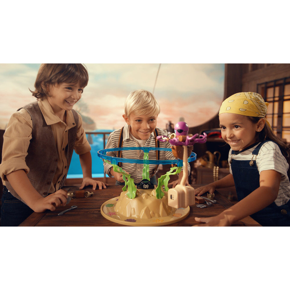 Captain Octo Pirate Treasure Board Game for Kids Ages 4+ | 2-4 Players | Fun Family Strategy Game | Perfect for Birthday Parties & Family Game Nights