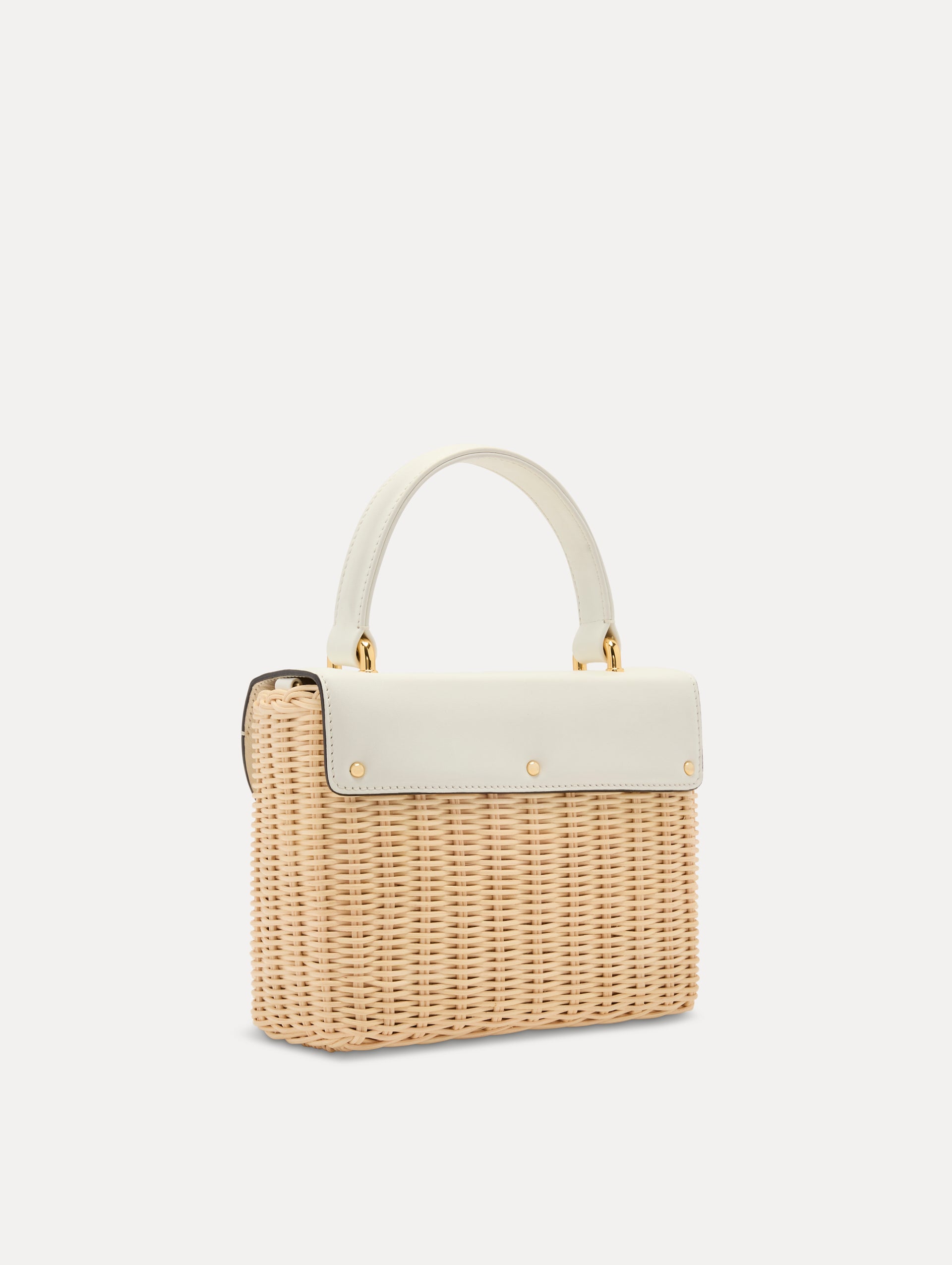 Handwoven Wicker Mini TRO Crossbody Bag - Stylish Boho Purse for Women, Perfect for Beach Outings, Shopping & Date Nights