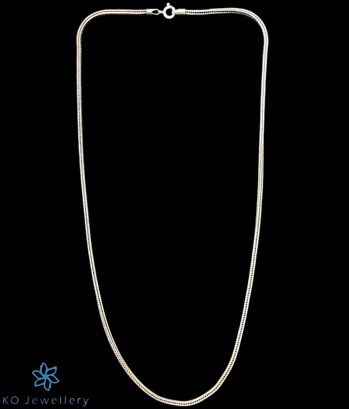 Stylish Ajish Silver Chain for Women & Men - Elegant Necklace Jewelry for Everyday Wear, Gifts & Special Occasions