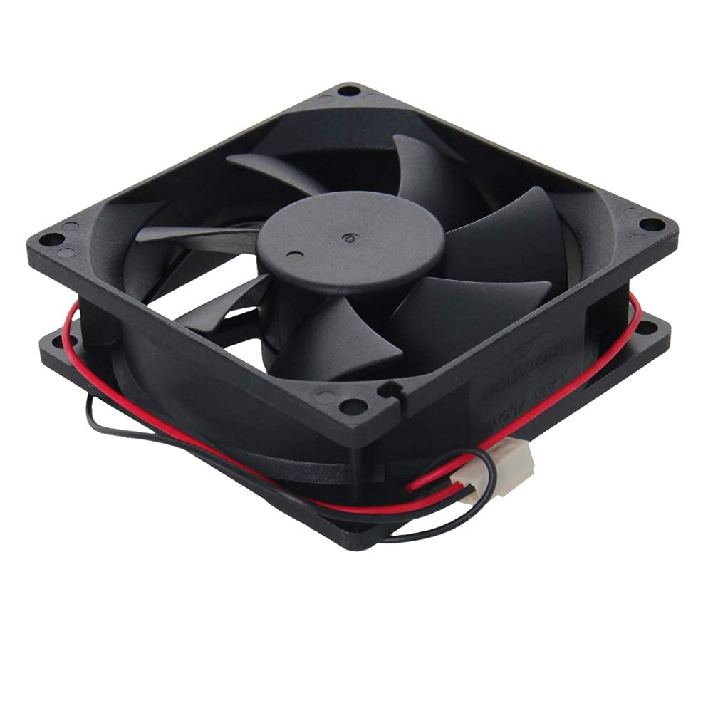 Fielect 80x80x15mm 12V Brushless DC Cooling Fan - Long Life Sleeve Bearing, 0.23A Mini Computer Case Fan (1 Pack) for PC Cooling, Electronics, and Server Rack Ventilation