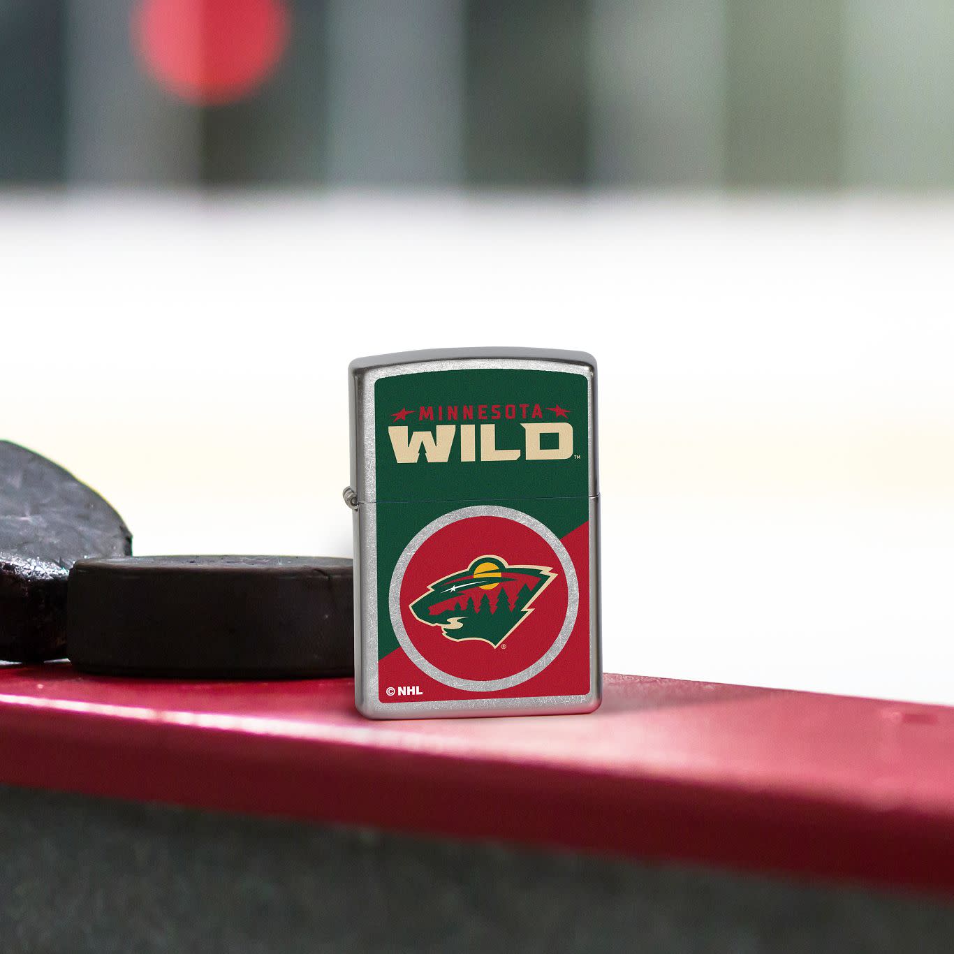 Minnesota Wild Color Image Street Chrome - Premium Hockey Fan Gear for Men & Women - Perfect for Game Day, Tailgating, and Sports Enthusiasts