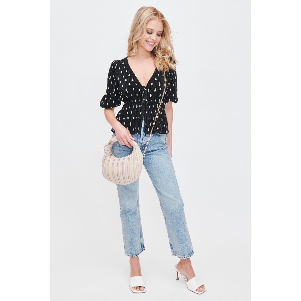 Fawna Pleated Crossbody Bag for Women - Stylish & Lightweight Shoulder Purse - Perfect for Work, Travel & Everyday Use