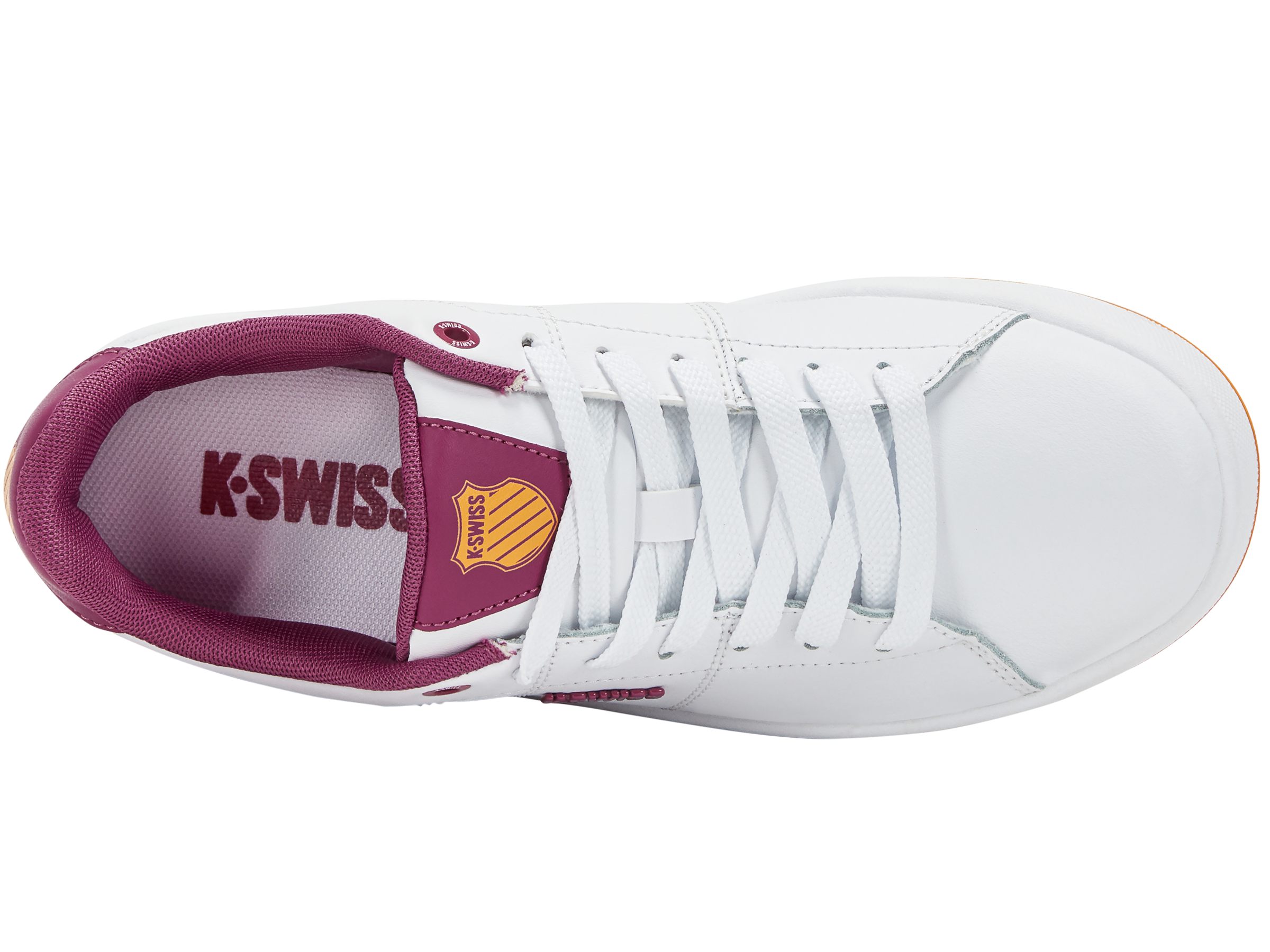 Nike Court Cameo Women's Sneakers - White/Festival Fuchsia/Radiant Yellow | Comfortable Tennis Shoes for Women | Perfect for Casual Wear, Gym & Outdoor Activities
