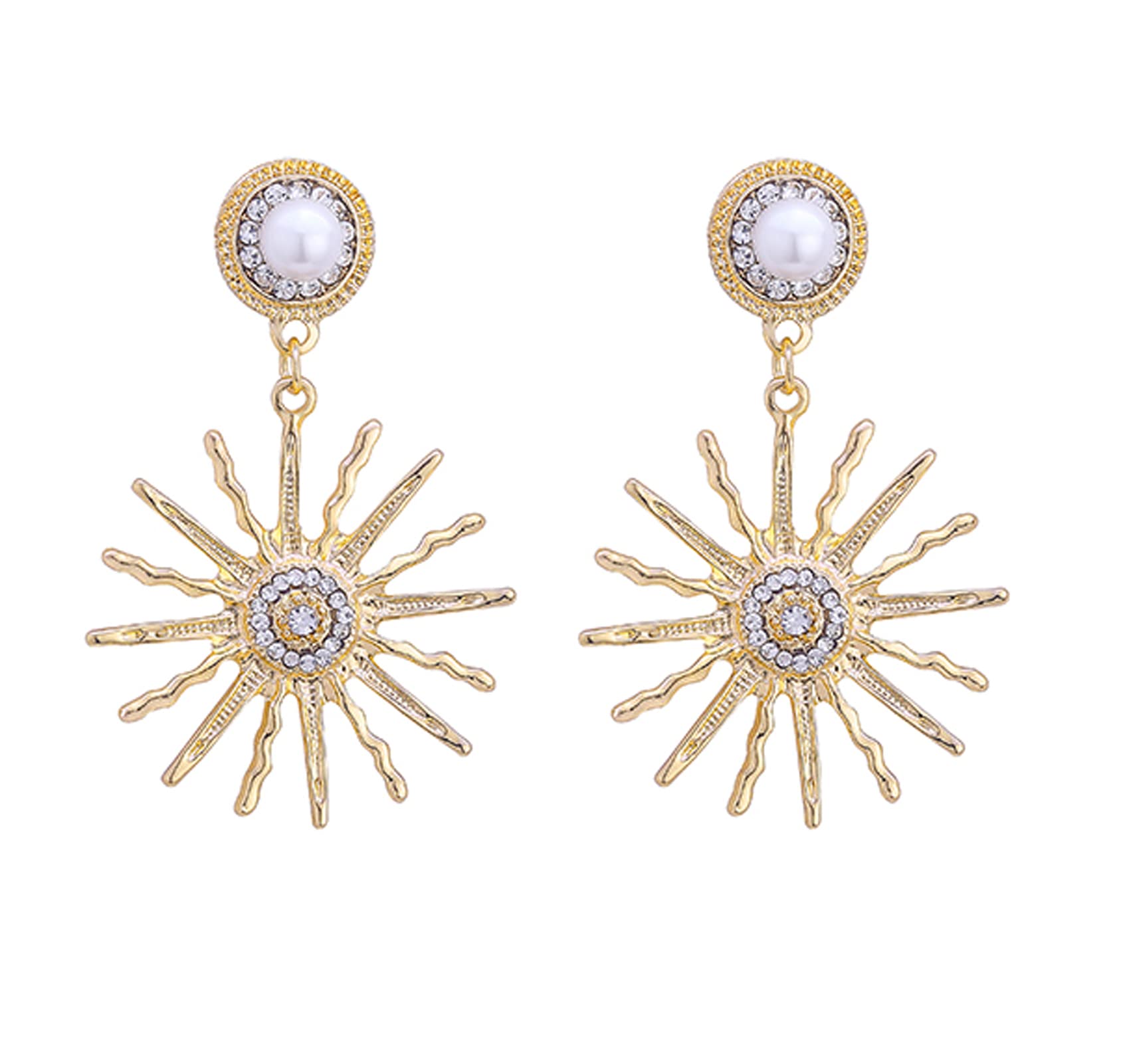 Vicyy Personalized Irregular Drop Dangle Earrings for Women - Alloy Pendant Pierced Earrings Jewelry - Unique Gift for Her - Perfect for Parties, Weddings & Special Occasions