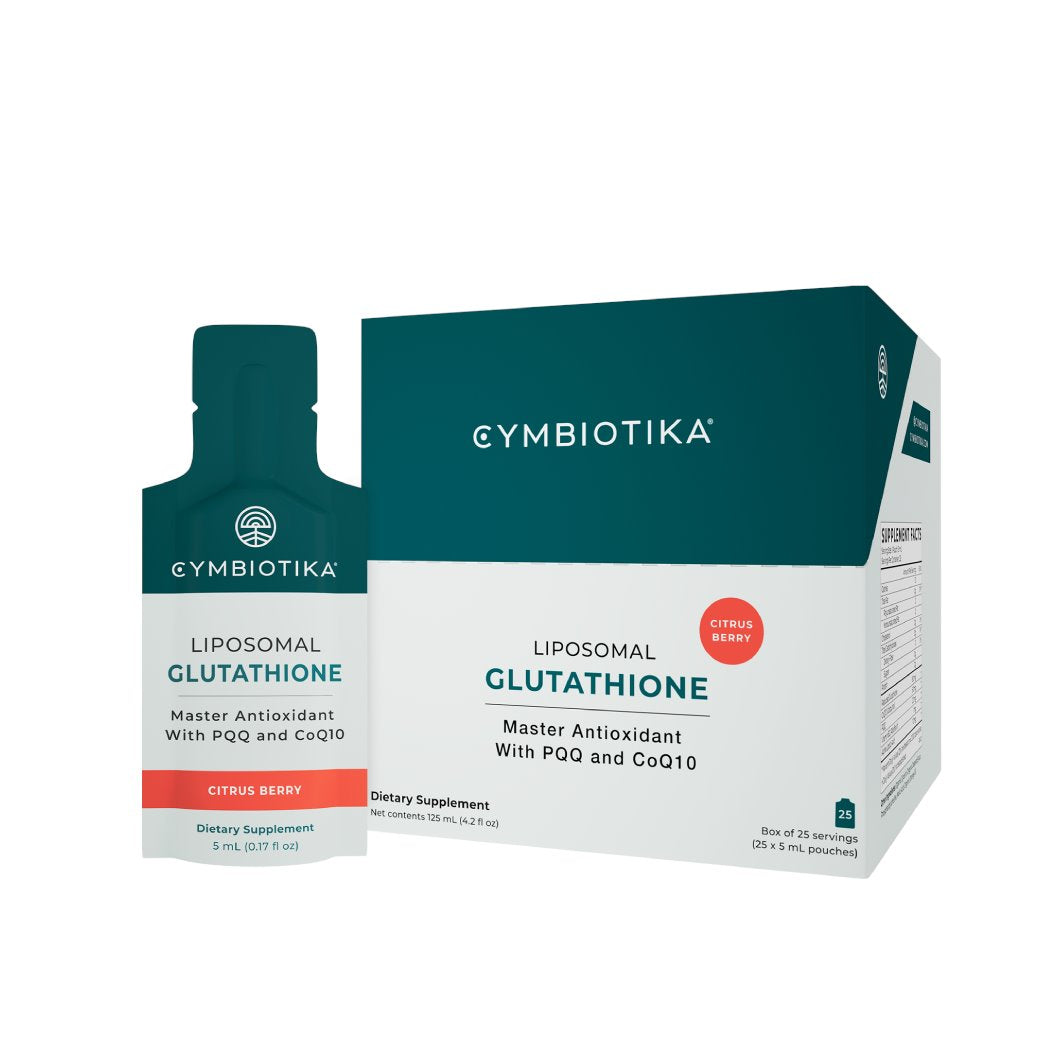 Cymbiotika Liposomal Glutathione Supplement - Premium Antioxidant Support for Immune System & Detox - Boost Energy & Cellular Health - Ideal for Daily Wellness, Fitness Recovery & Anti-Aging