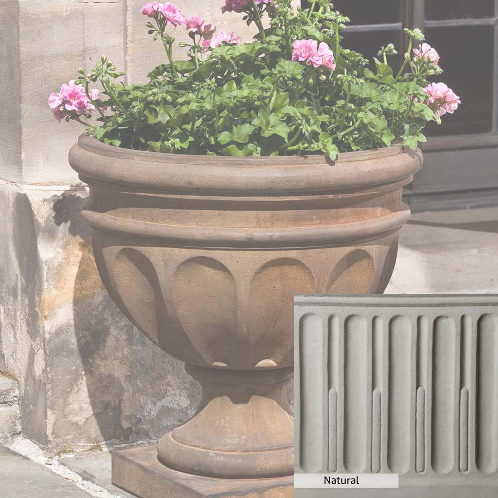 Campania International Augusta Urn - Elegant Outdoor Garden Urn for Flowers, Plants & Decor | Perfect for Patio, Porch, Cemetery & Memorial Displays