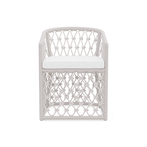 Amelia Outdoor Dining Chair - Weather-Resistant Patio Furniture for Garden, Poolside & Backyard - Comfortable & Durable Outdoor Seating for Entertaining Guests