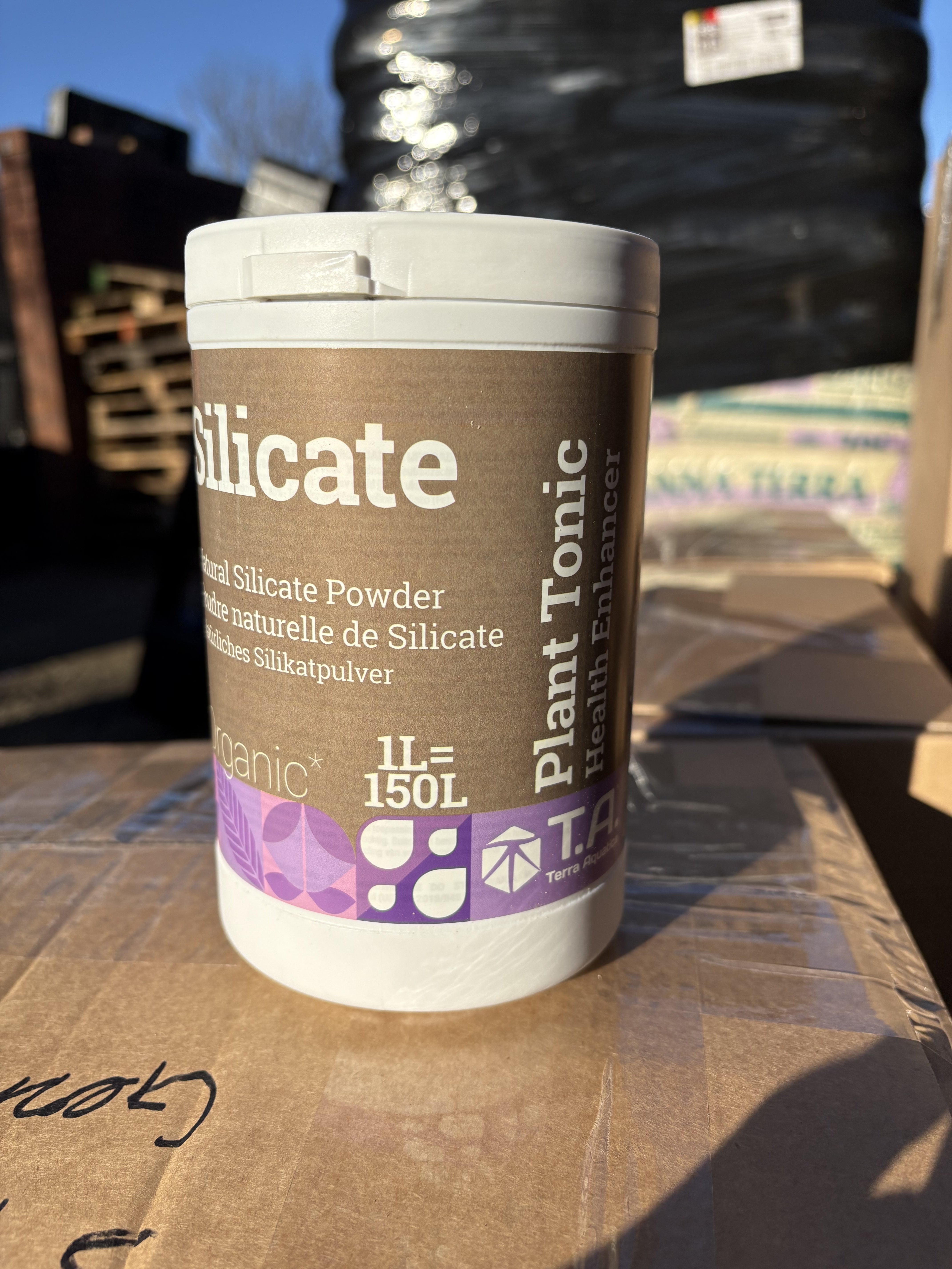 Terra Aquatica Silicate 1L Tub - Mineral Magic Plant Supplement for Hydroponics & Aquariums | Enhances Growth & Strength in Plants
