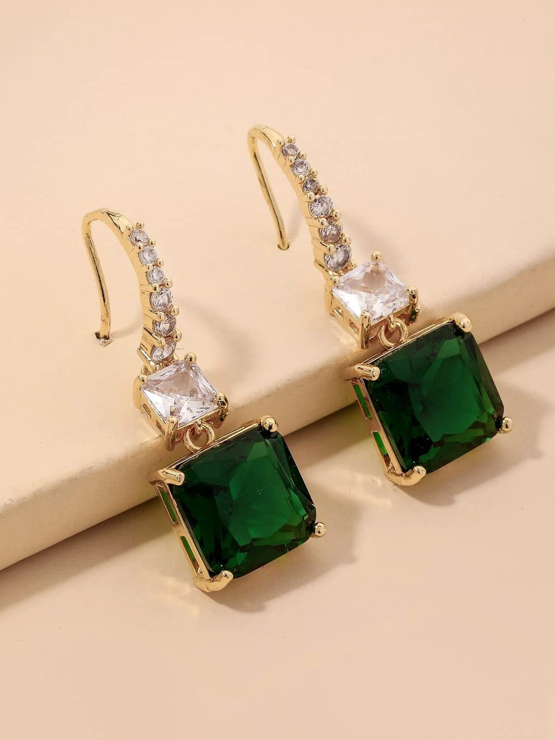Fashion Women's Yellow Chimes Crystal Earrings - Gold Tone Black Color Dangle Earrings for Birthday, Anniversary Gifts | Perfect for Parties, Weddings & Special Occasions