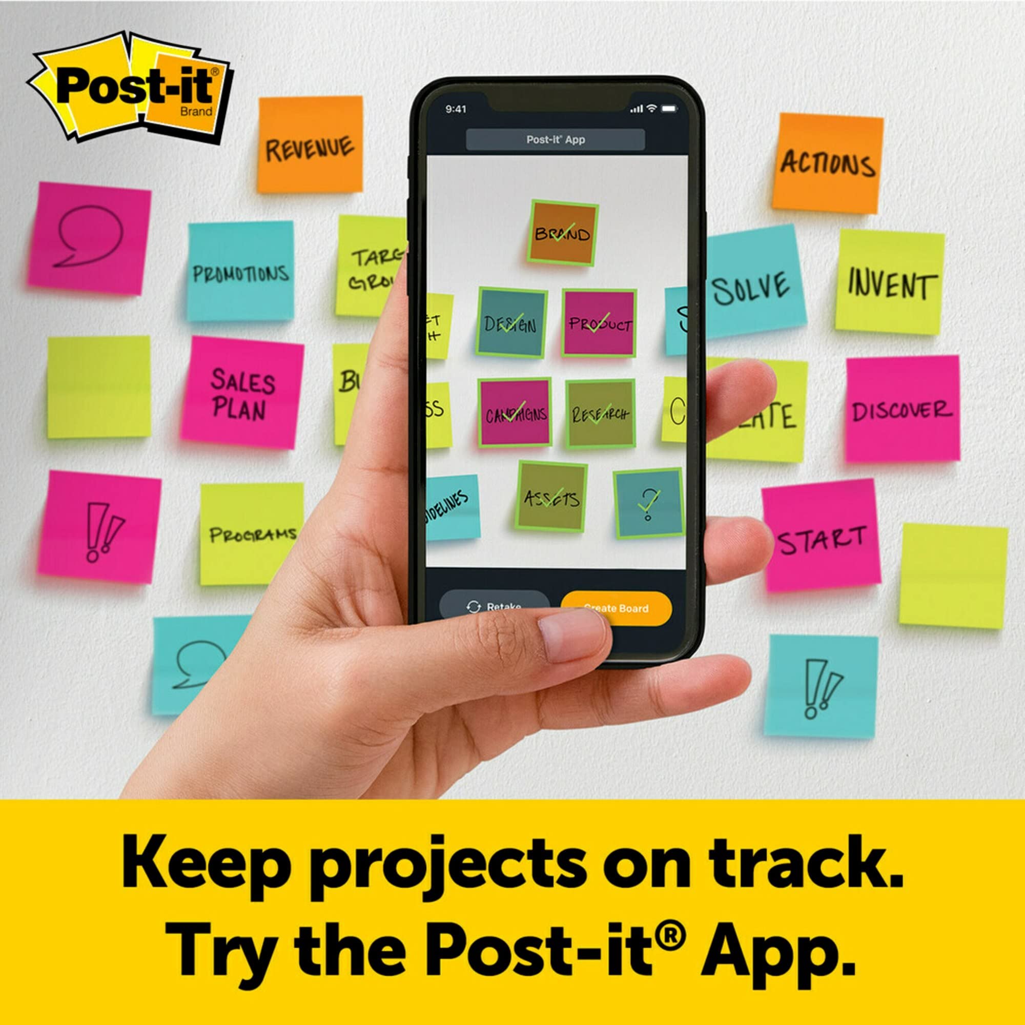 Post-it Super Sticky Easel Pad - 20x23 Inches, 1 Pad with 20 Sheets - Perfect for Virtual Teaching & Online Learning - White - Ideal for Classroom Presentations, Brainstorming Sessions & Home Office Organization