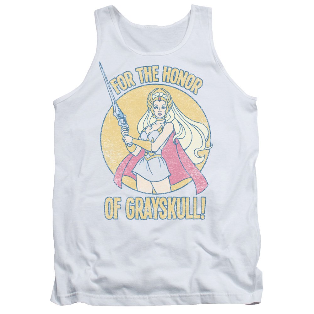 She-Ra Honor of Grayskull Unisex Tank Top - Comfortable Graphic Tee for Men & Women - Perfect for Cosplay, Conventions & Casual Wear