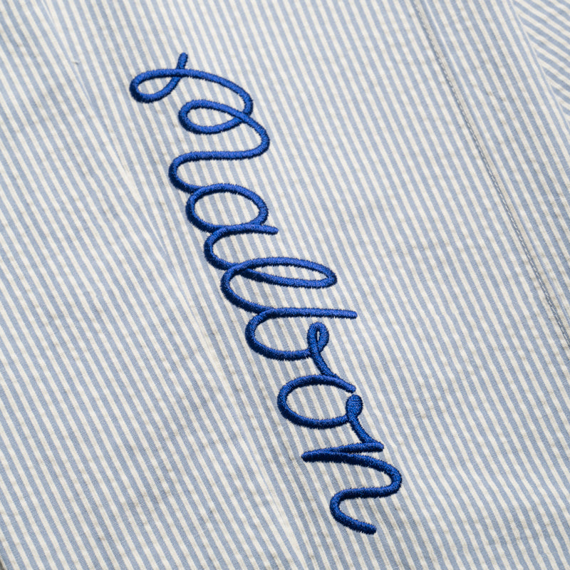 Malbon Golf Cannes Pleated Trouser - Blue | Stylish Golf Pants for Men & Women | Perfect for Golf Courses & Casual Wear
