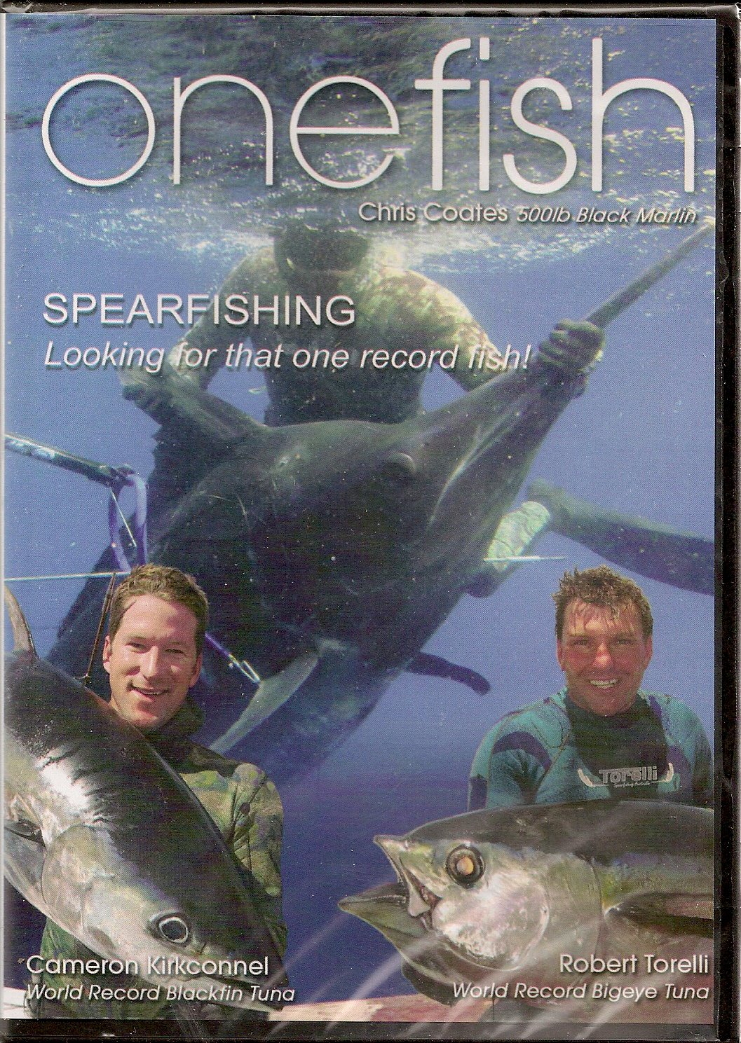 Onefish Spearfishing Gear - Black Marlin & Tuna Hunting Spear - 120 Fish Action One Fish Spear - Perfect for Ocean Fishing & Underwater Hunting Adventures