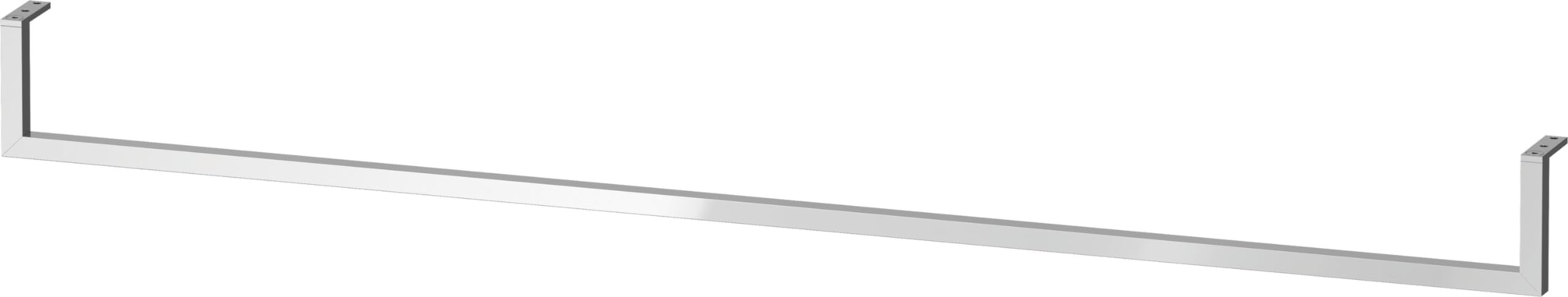 Duravit Chrome Towel Rail - Premium Bathroom Accessory for Modern Homes, Hotels & Spas - Perfect for Hand & Bath Towels