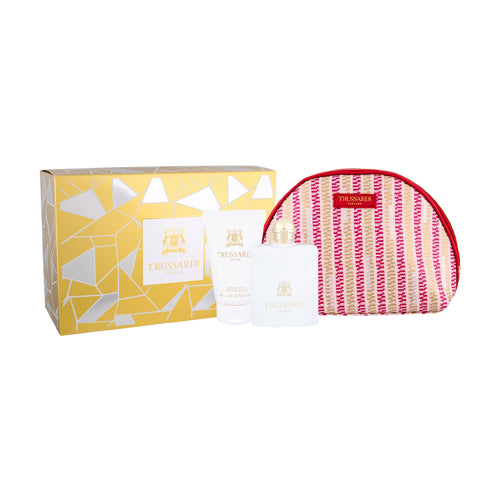 Trussardi Donna 3-Piece Luxury Gift Set for Women - Perfume, Body Lotion & Shower Gel - Perfect for Birthdays, Anniversaries & Special Occasions