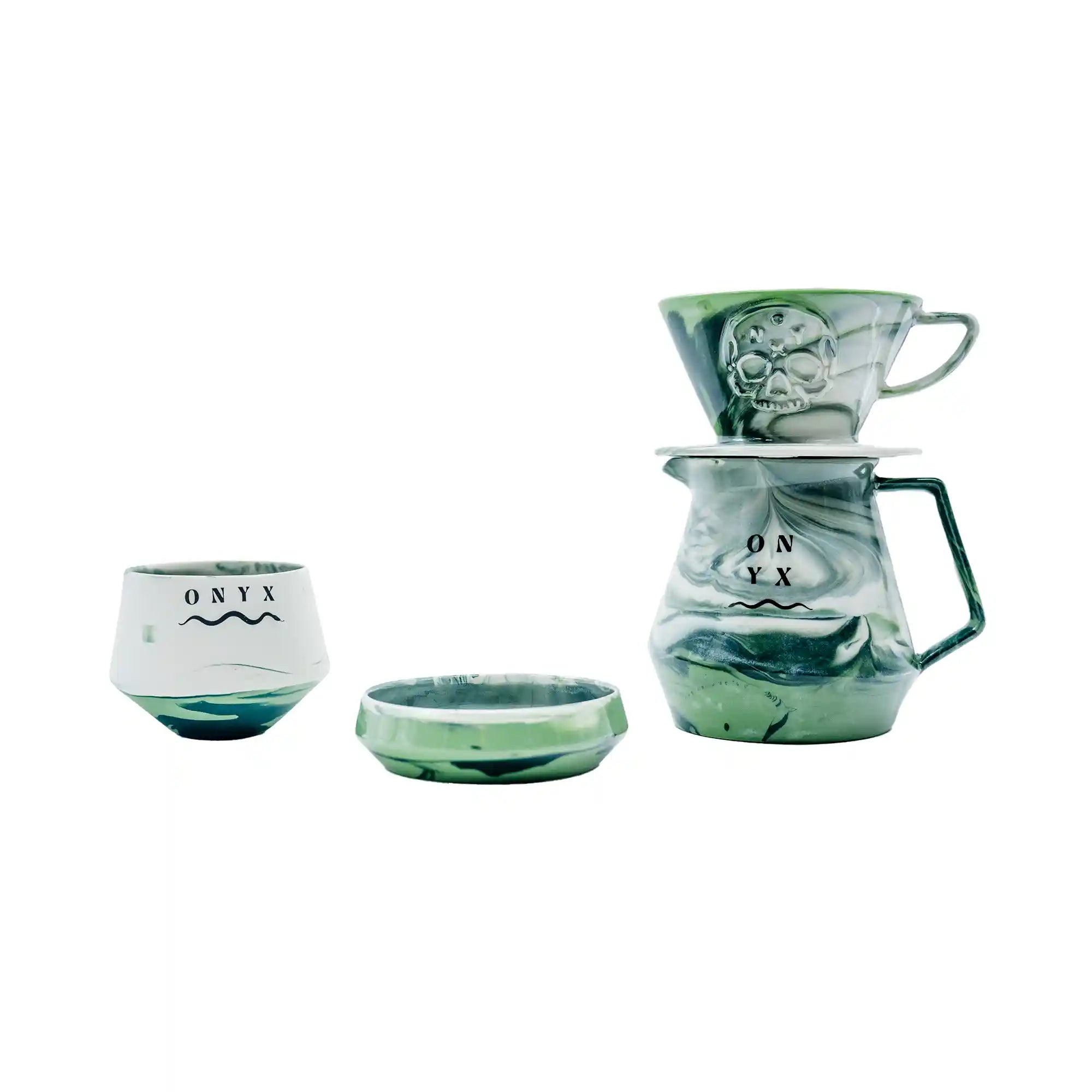 MK Ceramics Set - Onyx Edition | Premium Stoneware Dinnerware for Modern Dining | Perfect for Dinner Parties, Holiday Gatherings & Everyday Use