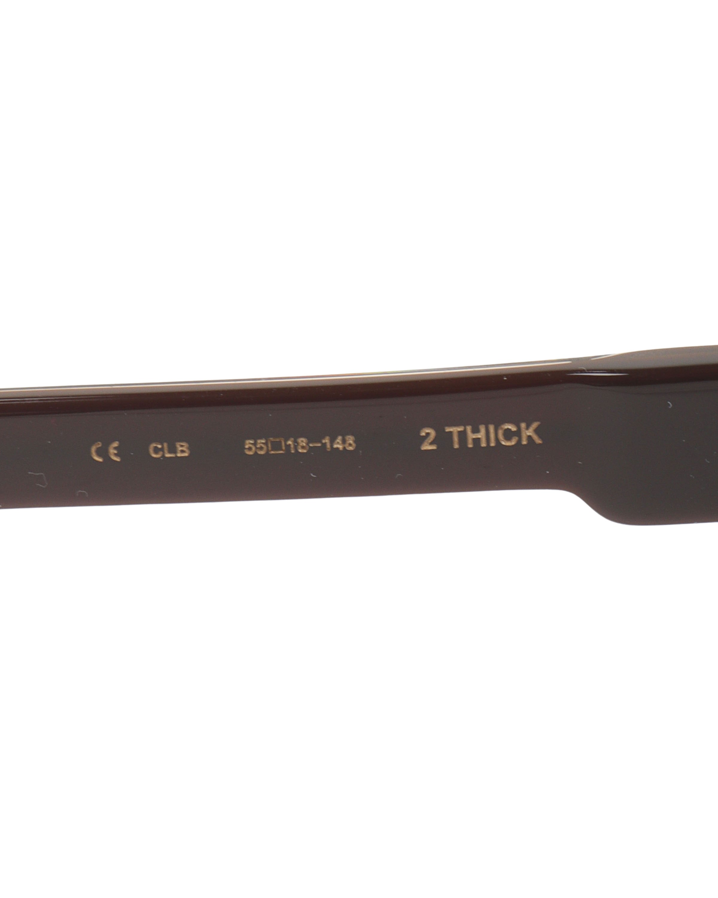 2 Pack Thick Prescription Glasses for Men & Women - Durable HD Lenses for Reading & Computer Use - Stylish Frames for Daily Wear & Office Use