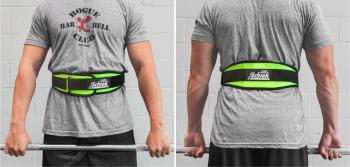Schiek 2004 Neon Yellow Weight Lifting Belt for Powerlifting & CrossFit - Premium Support for Deadlifts, Squats & Strength Training
