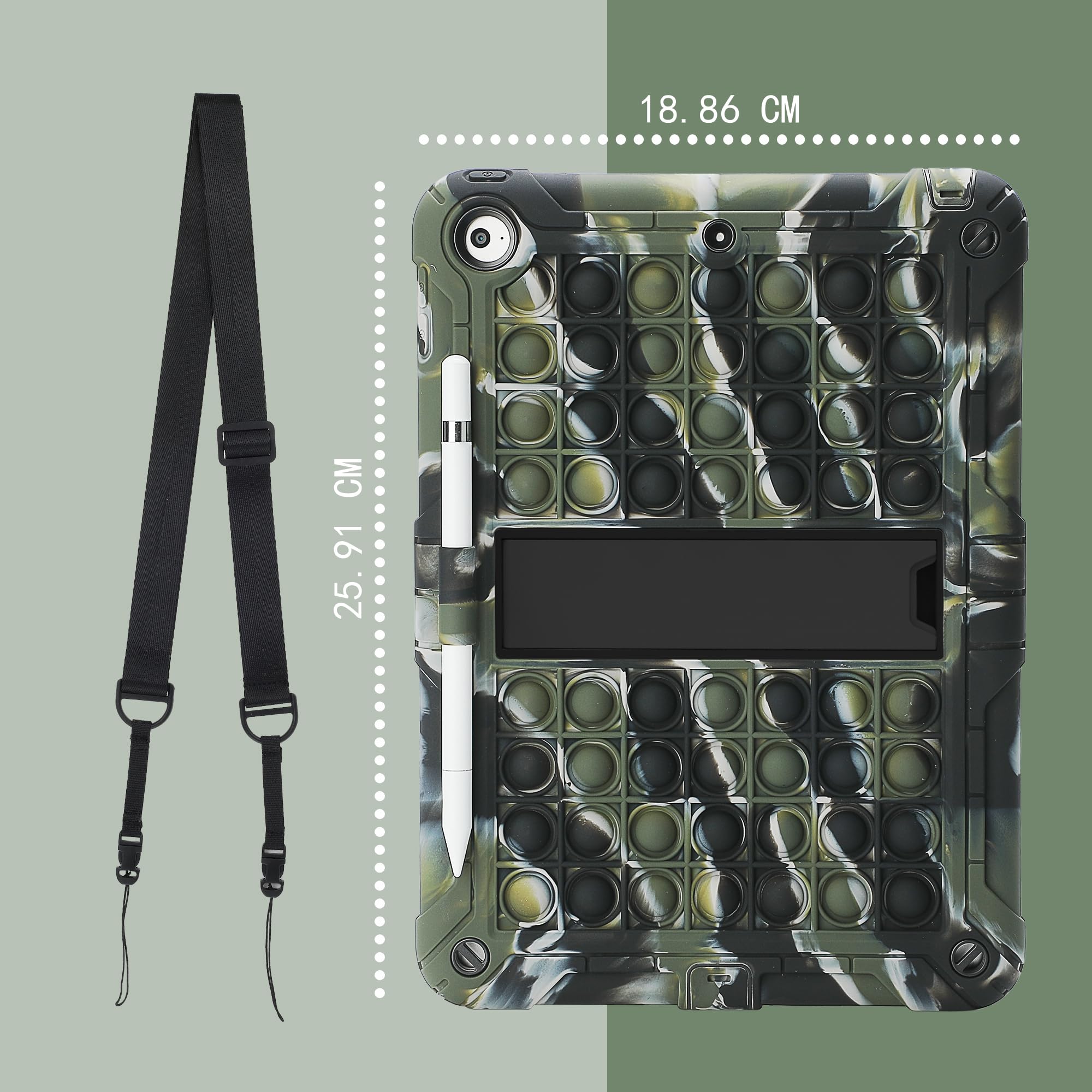 Shockproof iPad Case for 6th/5th Gen (9.7