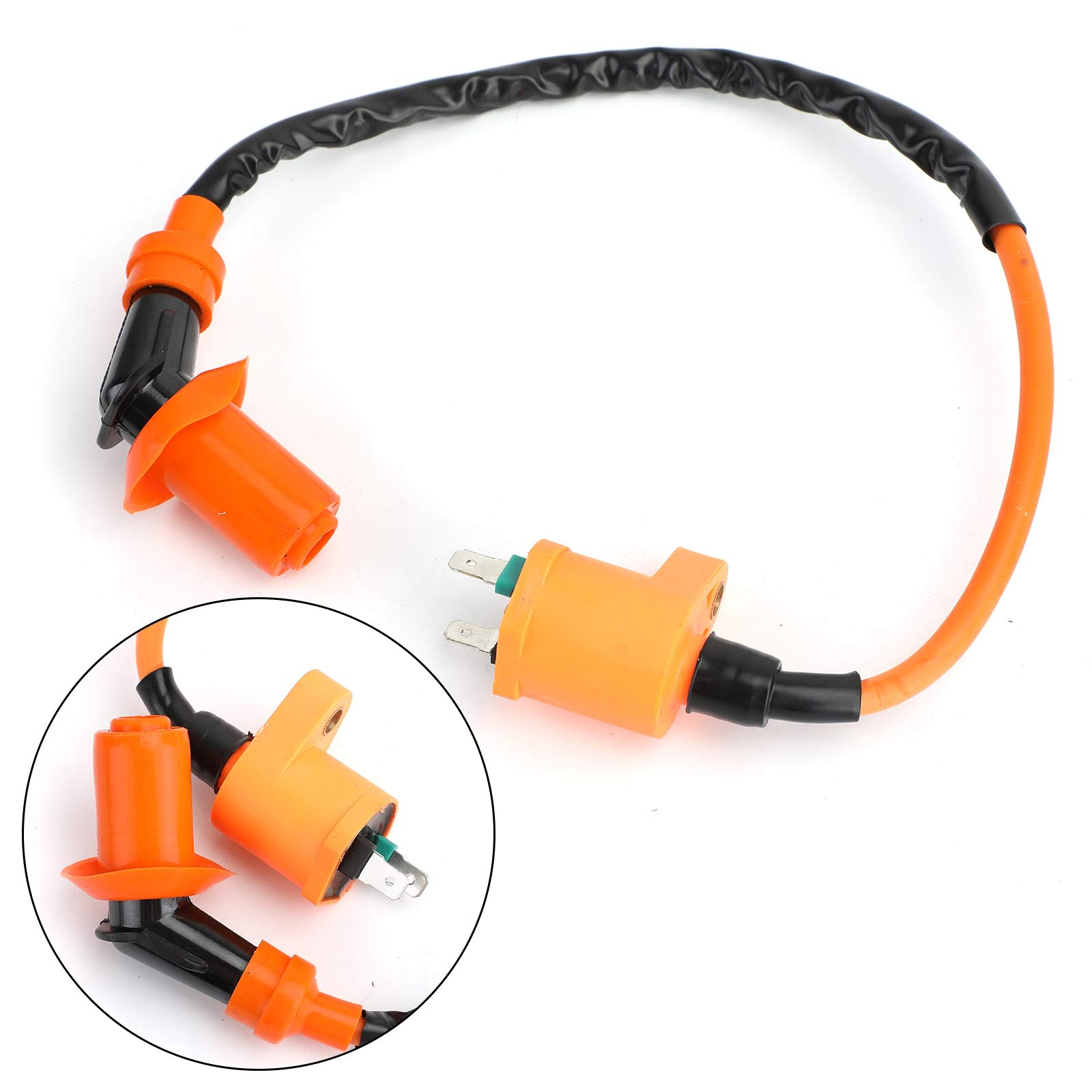 Artudatech High Performance Ignition Coil & Spark Plug Kit for GY6 50CC 150CC 250CC Scooters, ATVs & GoKarts - Compatible with Taotao - Perfect for Engine Maintenance & Performance Upgrades