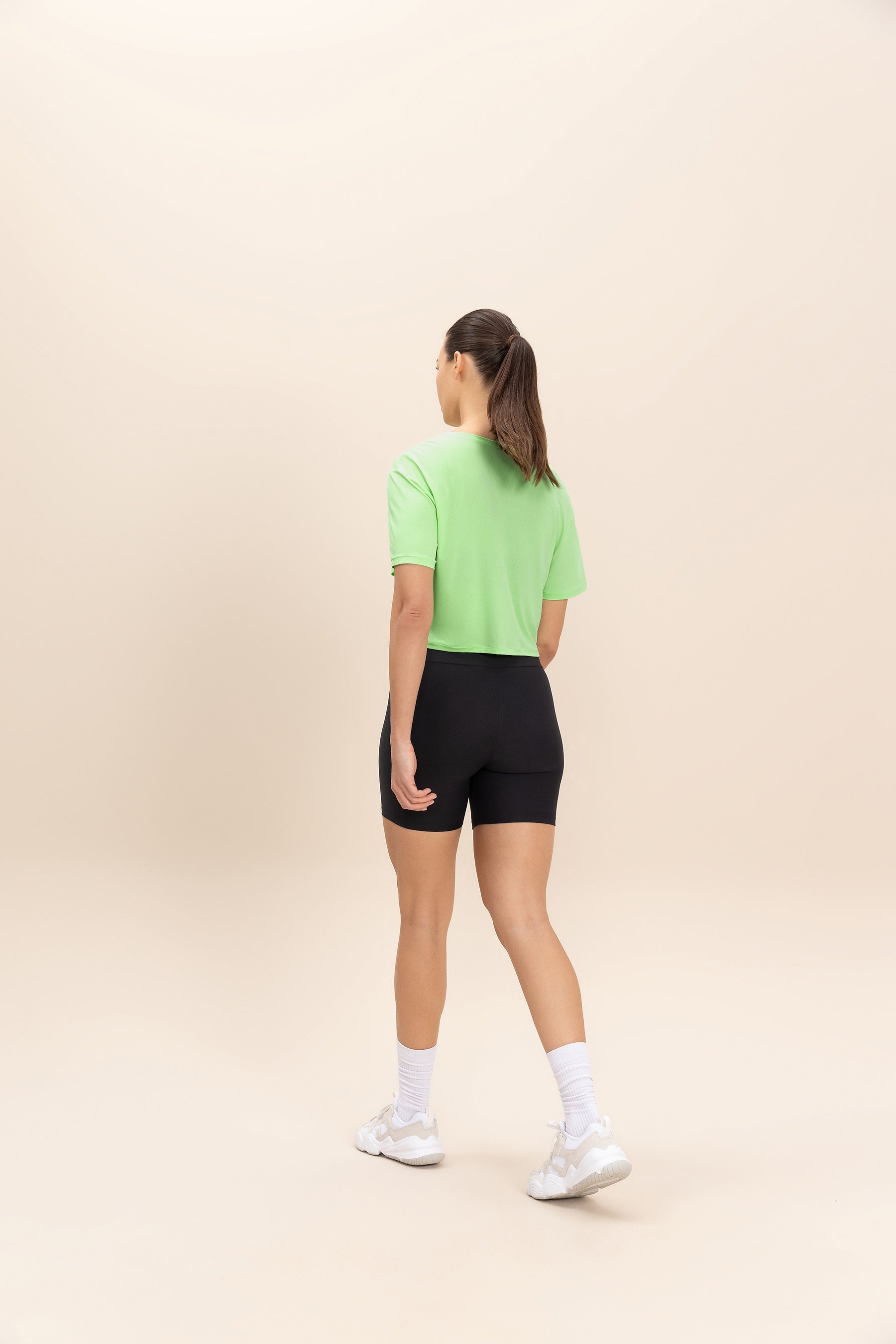 Comfort Cropped T-Shirt for Women - Soft Breathable Cotton Summer Casual Tee - Perfect for Yoga, Beach & Everyday Wear