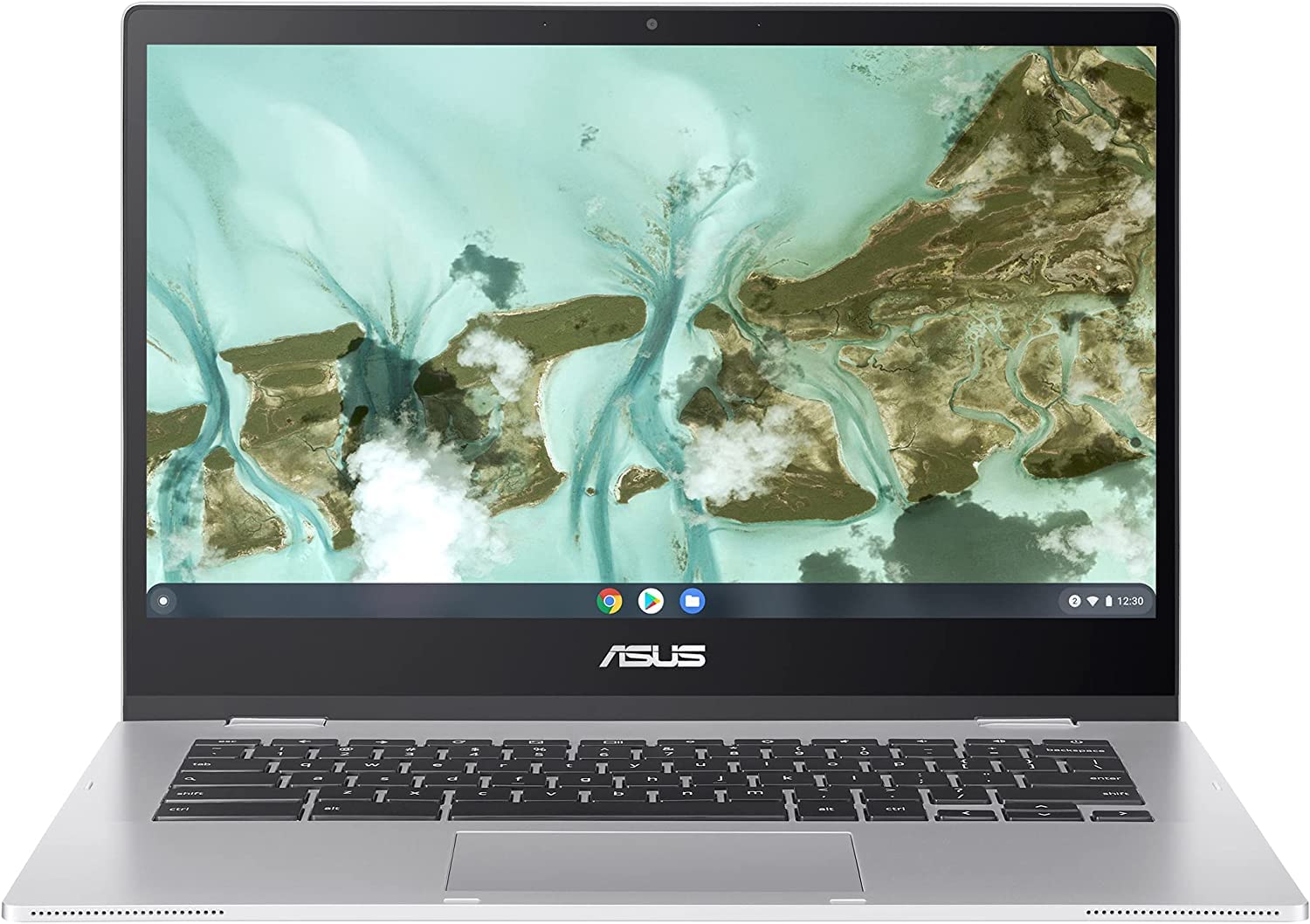 ASUS Chromebook CX1 14-inch Laptop - Intel Processor, 4GB RAM, 64GB Storage - Lightweight Chrome OS Notebook for Students, Business & Remote Work