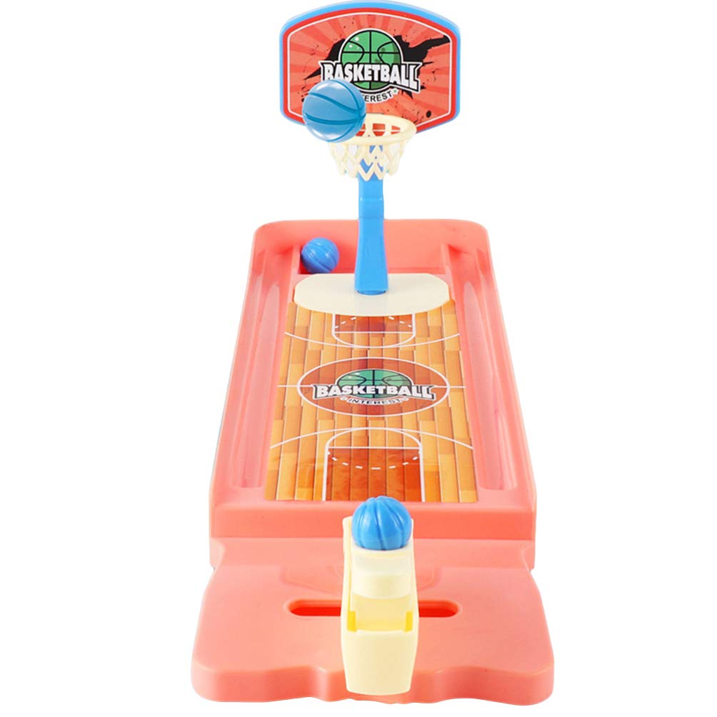 NUOBESTY Mini Tabletop Basketball Game Set - Fun Finger Toys for Kids & Adults, Stress Relief Desktop Toy for Home & Office - Perfect for Interactive Play, Party Favors & Gifts