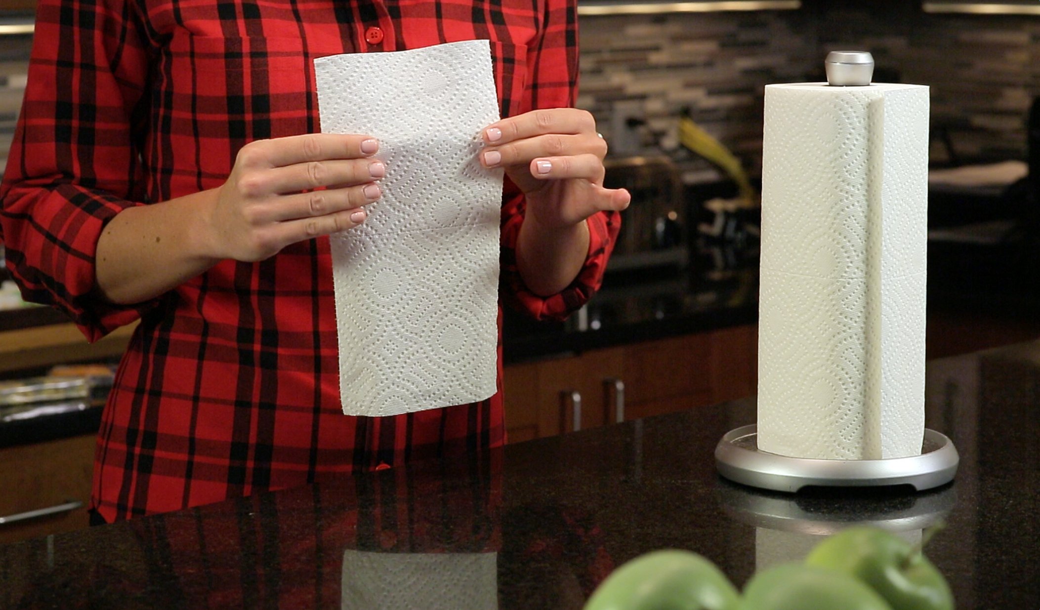 Brawny Smart Flex Paper Towel Rolls - 2 Pack | Super Absorbent & Durable Kitchen Towels for Cleaning, Spills & Everyday Use