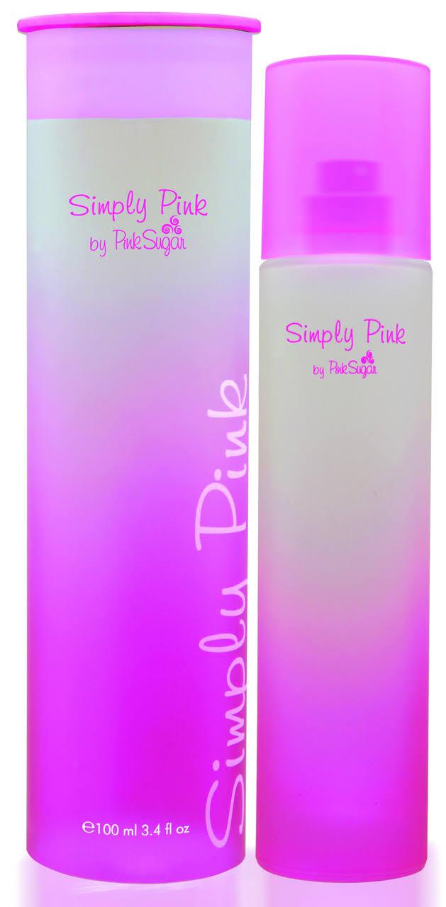 Aquolina Pink Sugar Simply Pink Eau De Toilette Spray for Women - 3.4 oz Floral Fruity Perfume | Romantic Date, Everyday Wear & Special Occasions