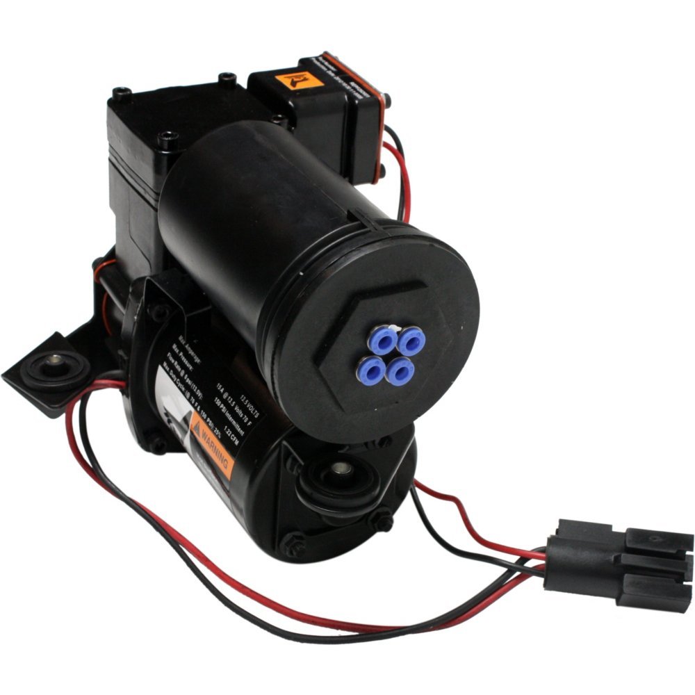 Evan-Fischer Air Suspension Compressor Replacement for 1997-2006 Ford Expedition - Durable Auto Part for Smooth Ride & Off-Road Adventures