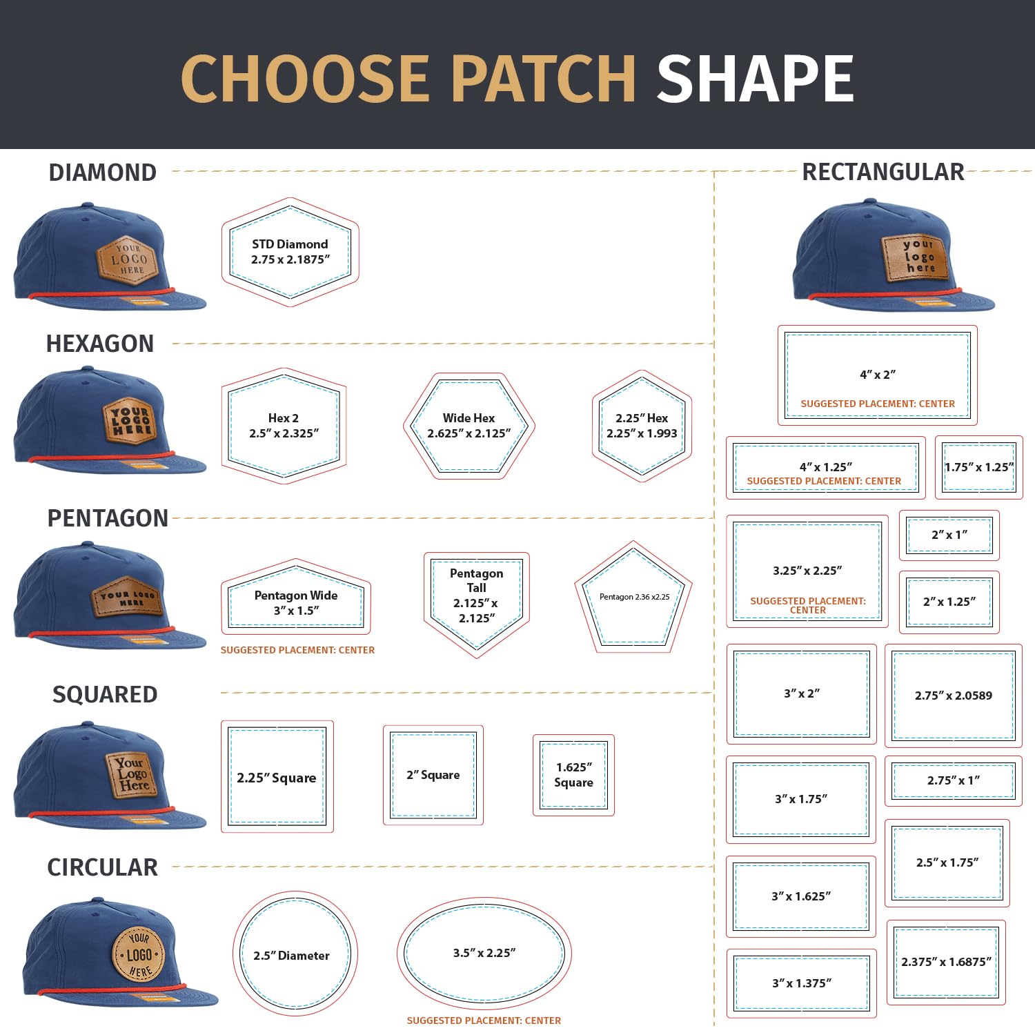 Custom Trucker Hats for Men - Personalized Dad Gifts with Leather Patch | Richardson 256 Rope Snapback Hat | Laser Engraved & Machine-Stitched Adjustable Cap (1-Pack, Blue) | Perfect for Outdoor Activities, Father's Day Gifts & Casual Wear