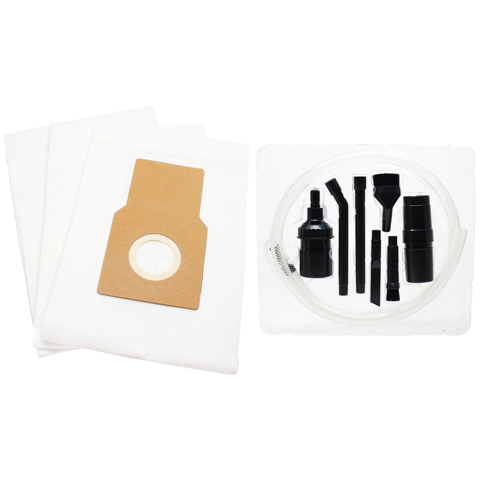 Upstart Battery 27 Replacement Vacuum Bags for Sanyo SC-A Series - 7-Piece Micro Vacuum Attachment Kit - Compatible with Sanyo PU-1 (9-Pack, 3 Bags Each) - Perfect for Home Cleaning & Pet Hair Removal