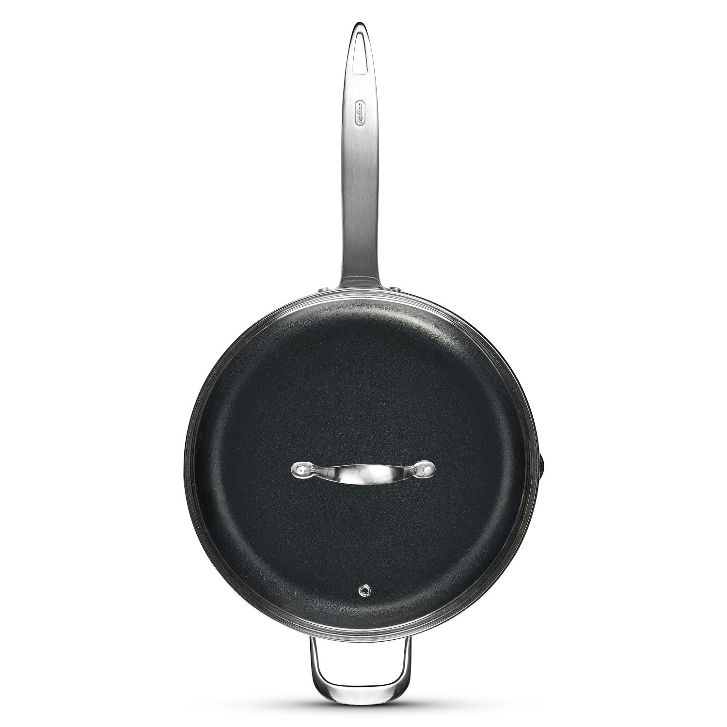 Zyliss Ultimate Pro Hard Anodized Nonstick 11-Inch Saute Pan with Lid - Professional Cookware for Home Chefs - Perfect for Sautéing, Frying & Simmering