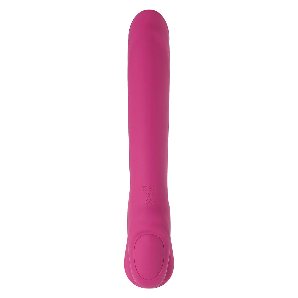 Adam & Eve Eve's Vibrating Strapless Strap-On Dildo - Hands-Free Couples Toy for Lesbian & Straight Sex, Bondage Play and Role Reversal Fantasy