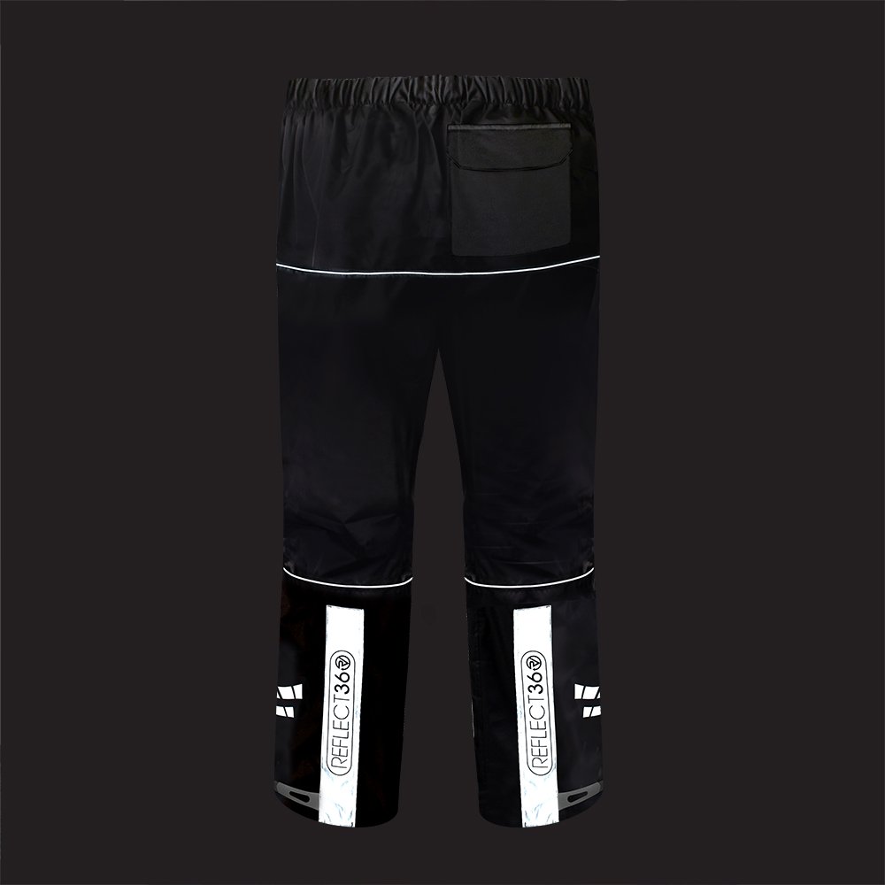 Proviz REFLECT360 Waterproof Pants for Women - High Visibility Cycling & Running Pants with Reflective Technology for Night Safety