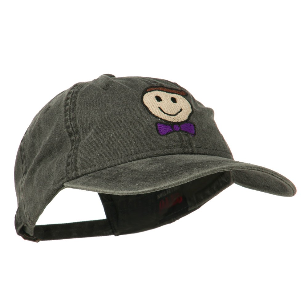 e4Hats.com Smile Dad Embroidered Washed Cotton Baseball Cap - Perfect Father's Day Gift for Dads, Grandpas & Husband