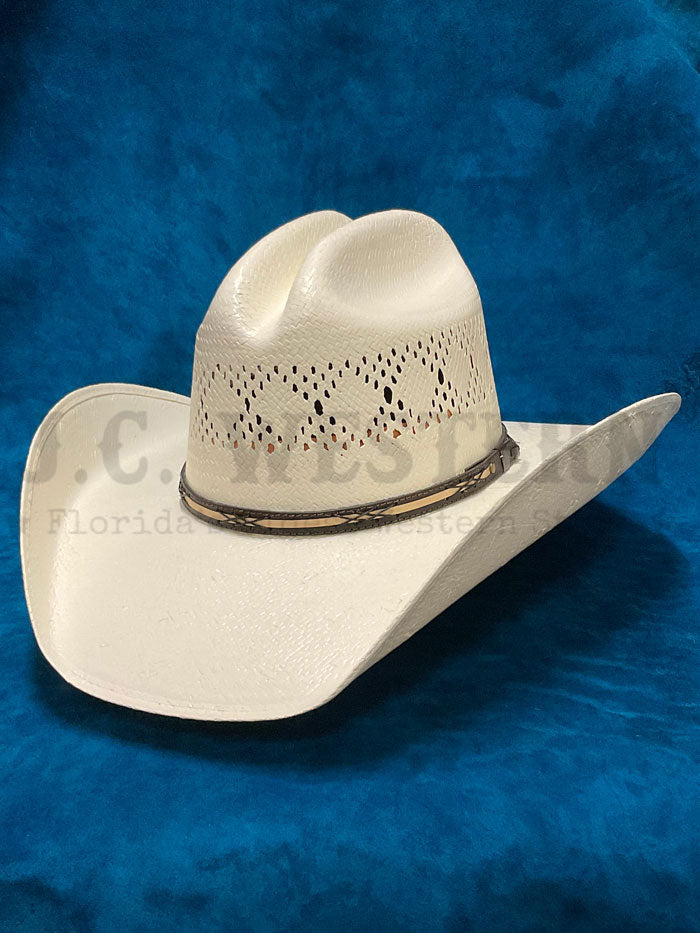 Resistol RSMACN JA4181 Jason Aldean MACON Straw Cowboy Hat - Natural Color for Outdoor, Country Music Festivals & Summer Wear
